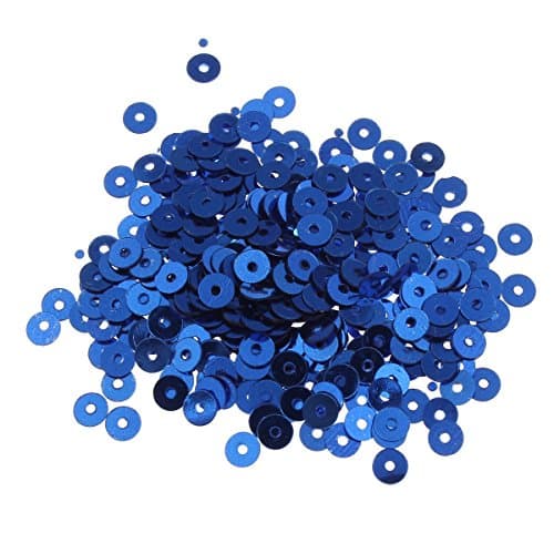 Perlin - Lot de 24 000 perles rondes et lisses à paillettes Ø 3 mm 10 couleurs pour vêtements et bijoux, artisanat métallique