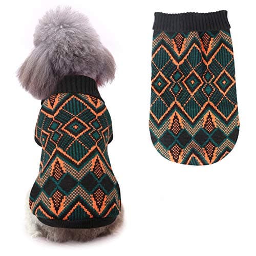 Idepet Animal de Compagnie Chat Chien Pull, Hiver Chien Manteau Veste Gilet Chaud Pet Pull Pull vêtements pour Chatons Chiots Chats et Chiens