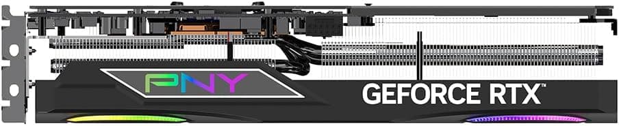 PNY Carte Graphique GeForce RTXTM 5070Ti 16Go ARGB OC Triple Fan DLSS 4 | 16 Go GDDR7, 256 bits, vitesse boostée : 2640 MHz, PCIe® 5.0, HDMI®/DP 2.1, NVIDIA Blackwell Architecture, DLSS 4.5