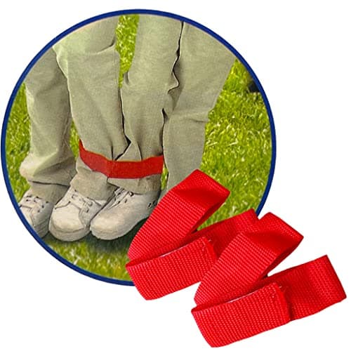 MIJOMA Kit de jeu d'extérieur 18 pièces pour enfants - Jeu de lancer - Jeu de course à 3 jambes