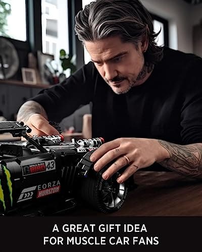 Nifeliz HOONIKEN Technical 1:8 Voiture pour Adulte, Hypercar Maquette de Voiture à Construire, Idée Construction Cadeau pour Les Fans de Voiture 3141 Pièces