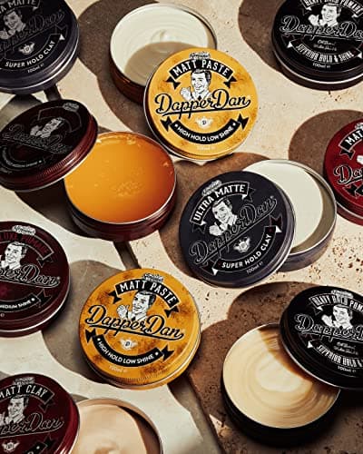 Dapper Dan Deluxe Pomade, Pommade à tenue moyenne, brillance moyenne, parfum d'agrumes et de vanille, 1 x 100 ml