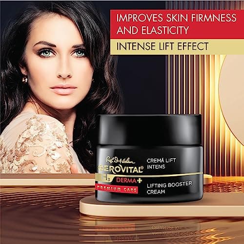 Crème de nuit intensive pour le visage, Effet hydratant, redonne fermeté et élasticité à la peau, 50 ml, Gerovital H3 Derma+ Premium Care