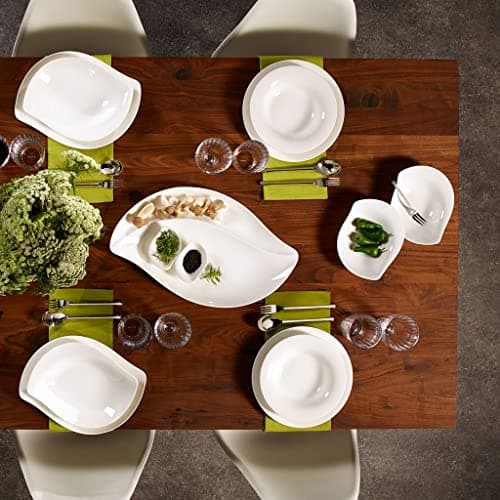 Villeroy & Boch New Cottage Basic Assiette plate, 27 cm, Porcelaine Premium, Blanc