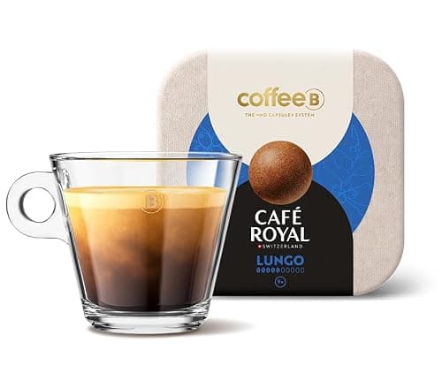 CoffeeB by café royal Lungo - 9x10 Balls - un système de capsule sans capsule - 100% compostable