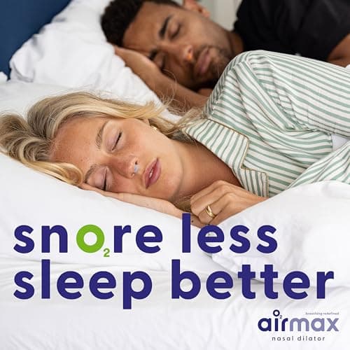 Airmax | Dilatateur nasal | Contre la congestion nasale | Réduit le ronflement - Pack 3 mois - 1X Taille Medium - Recommandé par les médecins ...