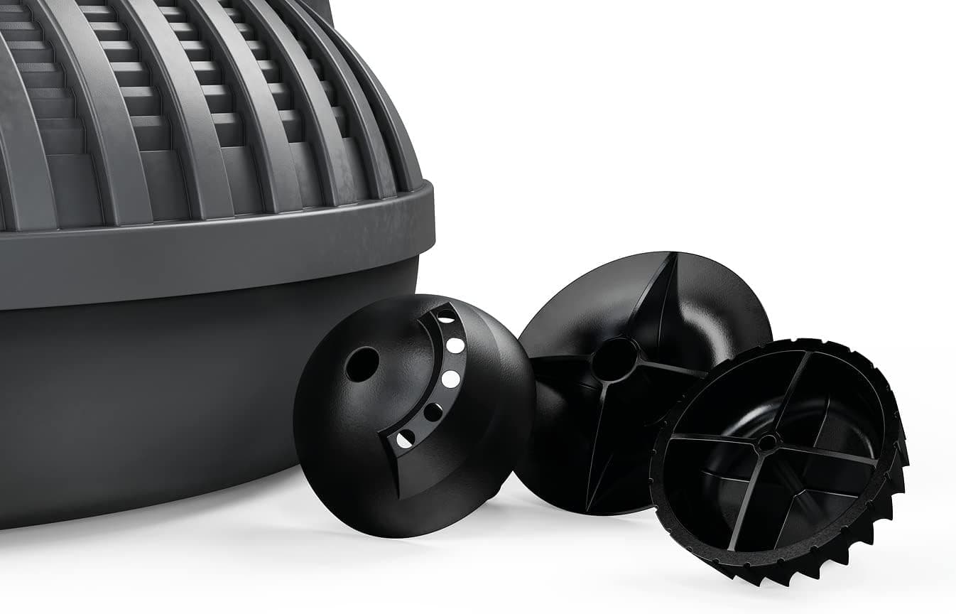 Oase Aquarius Fountain Set Classic 4000 E, Noir