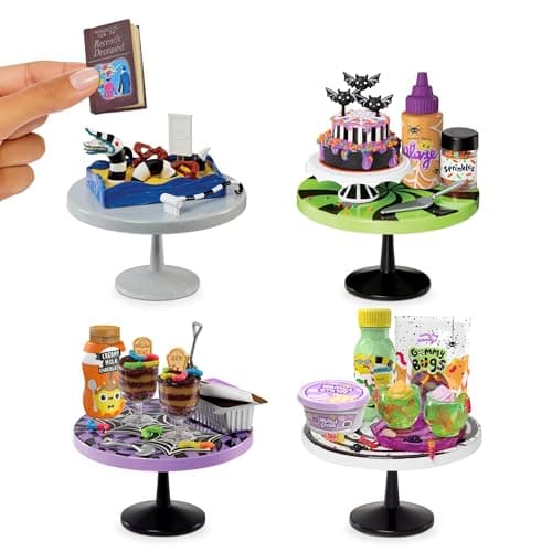 MGA's Miniverse Make It Mini Food Halloween Series 2 - Mini Diner à Collectionner, Emballage Opaque, Réplique DIY en Résine, Collectionneurs à Partir de 8 Ans, Non Comestible