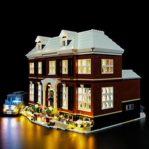 HYCH Kit d'éclairage LED Compatible avec (Home Alone),LED Lumière Kit pour Lego 21330 (Baustein Modèle Non Incluse)