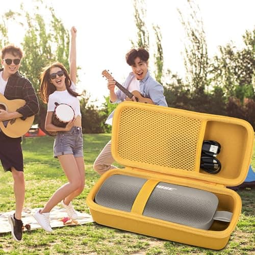 co2CREA Dur Étui de Voyage Rigide Housse Cas pour Bose SoundLink Flex (2nd Gen)/Flex Bluetooth Speaker(boîte Seule,Case Only)