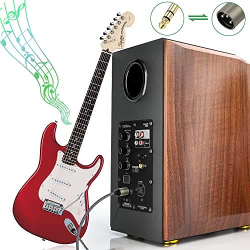 SOEYBAE XLR Mâle vers 6,35 mm TRS Mâle 5M,jack stéréo Tressé microphone Câble pour haut-parleurs, scènes, DJ, consoles audio de studio