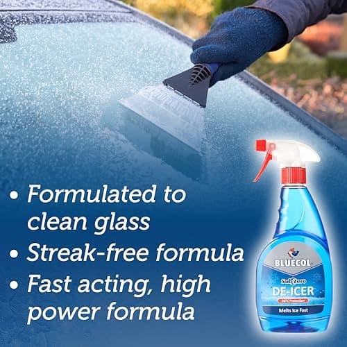 Bluecol Sub Zero - Dégivreur, Fait Fondre la Glace Rapidement, 500 ML (Lot de 1)