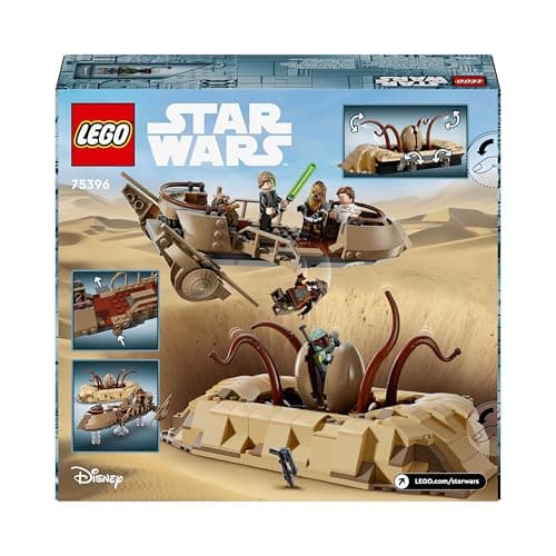 LEGO Star Wars L’Esquif du Désert et la Fosse du Sarlacc - Set de Construction Collector pour Les Enfants et Les Fans de la Saga - Véhicule à Construire pour Garçons et Filles 75396