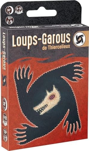 Loups-Garous de Thiercelieux - Nouvelle Édition 2021 - Jeu de Société de Bluff pour Adultes et Enfants dès 10 ans - Jeu d'Ambiance de 8 à 18 joueurs - Jeu de Rôles en Version Française - 30 min