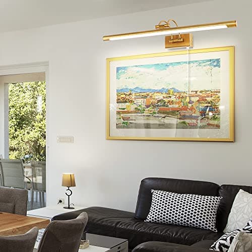TYhogar Lampe Miroir LED Salle de Bain 90cm Lampe pour Miroir Lumineux LED Applique Murale Lumiere Miroir Salle de Bain Moderne 3000K 1820LM 16W Applique Intérieure Lampe pour Tableau