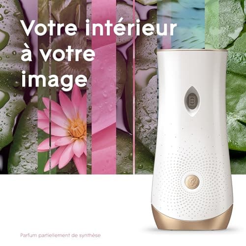 Glade Automatic Spray Diffuseur Relaxing Zen - Infusé Aux Huiles Essentielles
