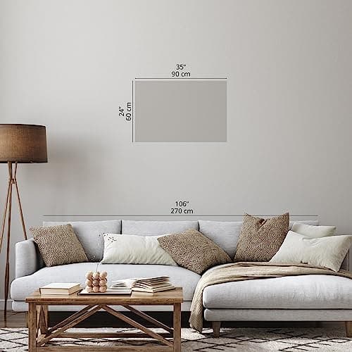 Cuadros B&D XXL - Tableau Décoration Murale Chambre, Artistique, 90x60 cm