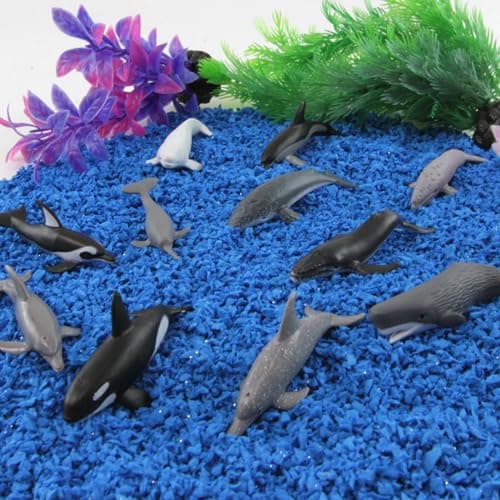 Plastoy - 6947-04 - Figurine - Animal - Tubo Baleines Et Dauphins