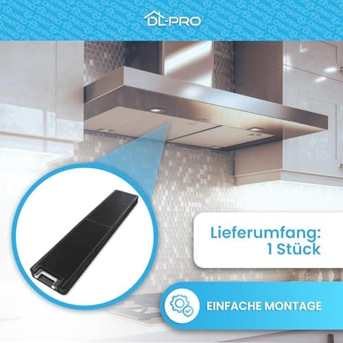 DL-pro Filtre à charbon actif pour hotte aspirante Miele 4114503 DKF4 Küppersbusch 501097 KFIP Zub.564