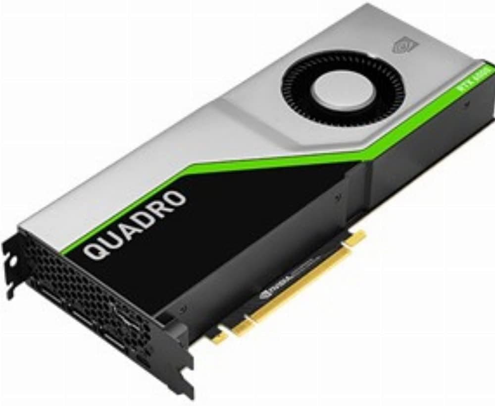 PNY VCQRTX6000-BLK Carte Graphique NVIDIA Quadro RTX 6000 24 Go GDDR6
