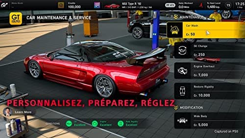 Sony, Gran Turismo 7 PS5, Jeu de Course, Édition Standard, Version Physique avec CD, En Français, 1 Joueur et Multijoueurs, PEGI 3, Pour PlayStation 5