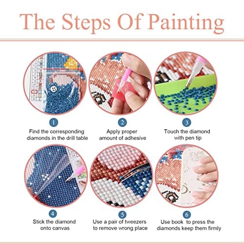 Kit de peinture diamant 5D personnalisable pour adultes, créez votre propre peinture diamant, toile diamant personnalisée, photo personnalisée, foret rond/carré (vertical)