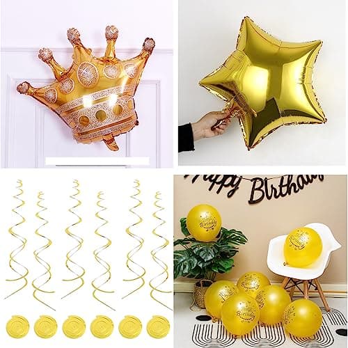 ballons 23 ans anniversaire blanc Or ballon anniversaire 23 ans Femme Homme deco 23 ans Homme Femme anniversaire Decoration Gateau anniversaire 23 ans anniversaire Homme Or 23 birthday Décoration