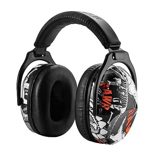 HOCAZOR Casques Antibruit Pour Enfants, RéGlage Pliable Casque Protection de Auditive Passif Pour Autistes Enfants, Concerts, Feux D'Artifice, L'AéRoport, Cinémas, Graffiti, NRR 22db/SNR 27db-Noir