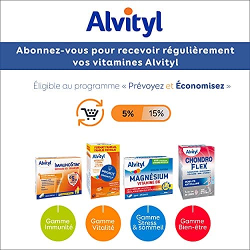 Alvityl - Comprimés Acerola 1000 - Acerola - Vitamine C - 30 comprimés 1/jour