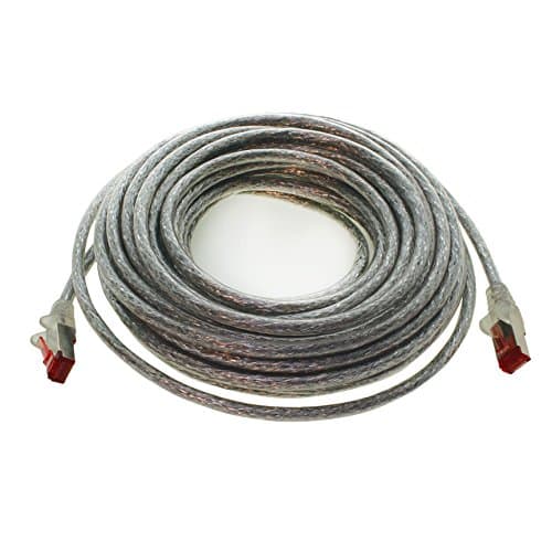 1aTTack.de 5x 2m - Câble patch câble réseau Cat 6 Cat6 RJ45 SFTP - transparent