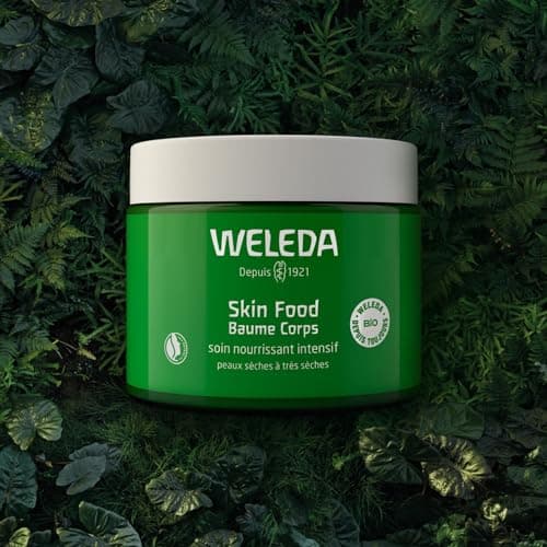 WELEDA - Skin Food Baume Corps - Pour les peaux sèches à très sèches - Nourrit intensément, hydrate et apaise la peau - NATRUE - Vegan - 150 ml