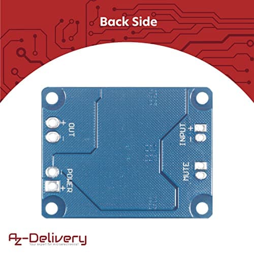 AZDelivery TPA3118 PBTL 1x60W Amplificateur audio numérique mono