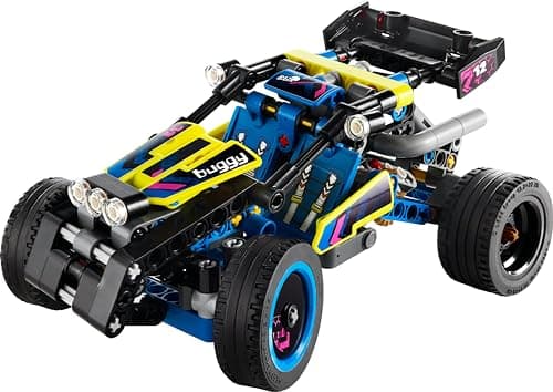 LEGO Technic Le Buggy Tout-Terrain de Course, Véhicule de Rallye, Jouet de Construction de Voiture de Course, Cadeau pour Garçons et Filles Dès 8 Ans 42164