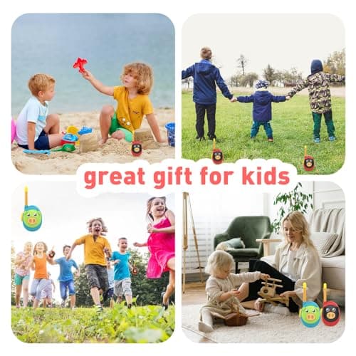 Talkie-walkie PMR pour enfants, facile à utiliser, radio pour garçons et filles de 3 à 12 ans, jouet cadeau, convient pour le camping et les activités de plein air
