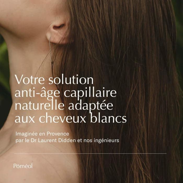 Pack Pigmentation Cheveux Blancs & Gris | Sérum Régénérant & Embellisseur + Complément Alimentaire 30 jours Pigmentation Cheveux Blancs & Gris | Spécial Couleur | Pousse, Volume et Anti-chute | POMÉOL