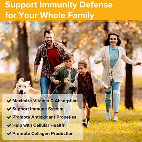 Vitamine C Liposomale 2000 mg Liquide Supplément, Absorption Maximale, Vitamin C Végétalienne Hautement Efficace, Acide Ascorbique, Non-GMO, Sans Gluten, Sans Soja