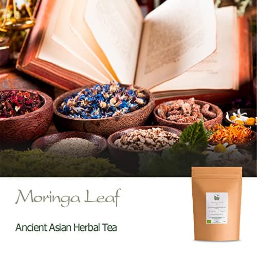 Moringa Oleifera Bio Tisane Infusion - Feuilles L’Arbre Raifort - Benzolivier - Néverdier Feuille De Moringa Feuille Moringa Oleifera Bio Moringa Oleifera Le Moringa Feuilles Tisana Moringa