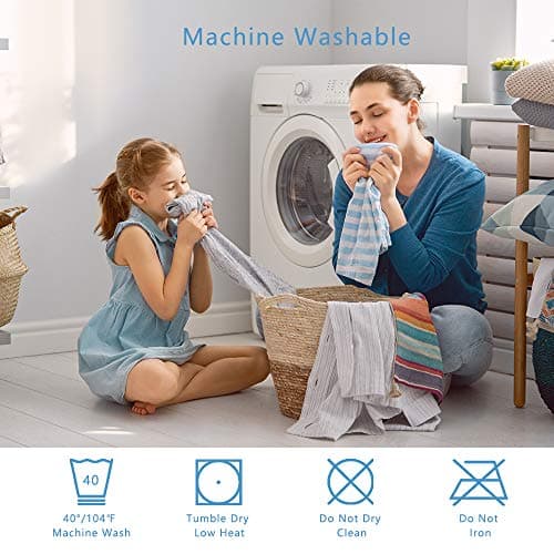 Beedsooth Imperméable Alèse Protège Matelas Coussin, Absorbant Pad Incontinence, Couvre Matelas Lavable de Lit Bébé Enfants Adultes - 70x90cm, Bleu