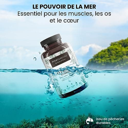 Oméga 3 + Vitamine D3 + K2 MK7 All-Trans - Premium Essentiels O3-D3-K2 Complexe à Haut Dosage - Huile de Poisson aux Acides Gras Essentiels EPA & DHA, Vit D3 K2 | Omega3 Gouttes | 240 Gélules