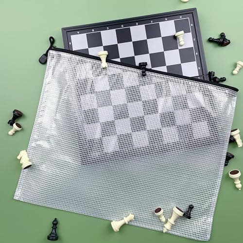 Oaimyy 12PCS Chemises Pochettes Document A5 Zip Paquet Portefeuille Dossier Sac Pour Stockage Recettes L'entreprise Organisation Voyage Bureaux Noir