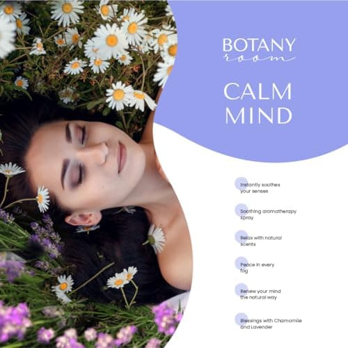 BotanyRoom® spray d'ambiance à la lavande pour le repos et le bon sommeil 200 ml - brume d'huiles essentielles naturelles pour la réduction du stress et la gestion de l'anxiété