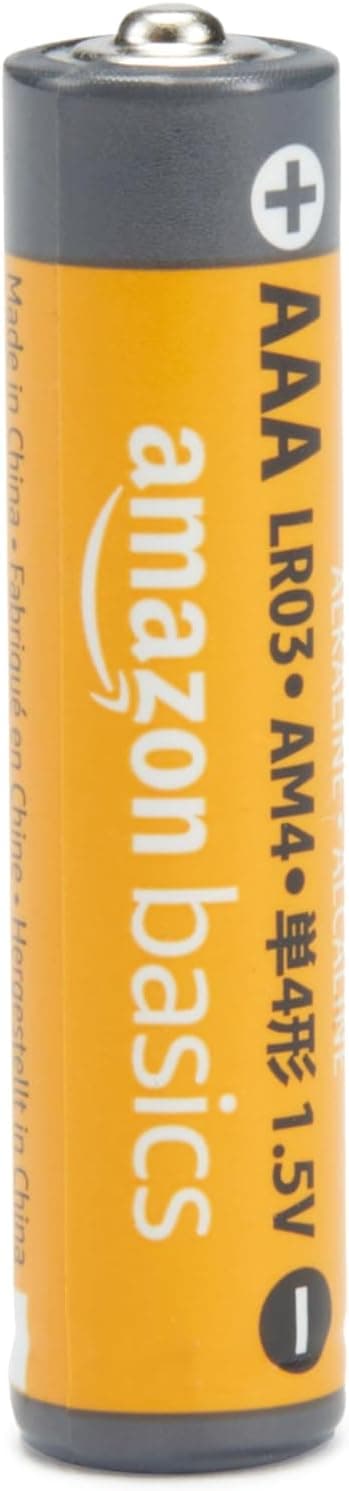 Amazon Basics Lot de 20 piles alcalines AAA haute performance, 1,5 V, durée de conservation de 10 ans