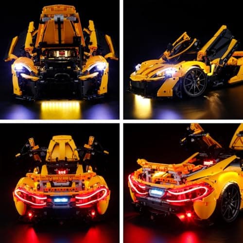 LIGHTAILING Jeu de Lumières pour Lego-42172 McLaren-P1 - Modèle en Blocs De Construction - Ne Figurant Pas sur Le Modèle