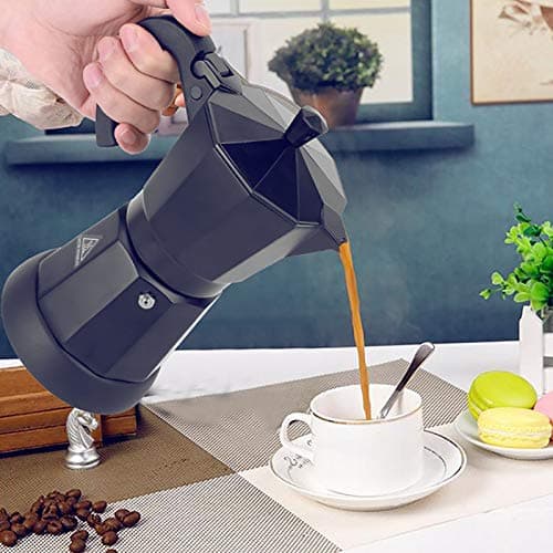 Futchoy Cafetière à moka électrique - Machine à café filtre turc - 300 ml - 480 W