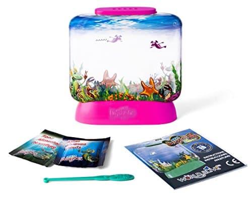 Aqua Dragons Sea Friends Colour Adventure,Jouet éducatif STEM, Aquarium Set, Grow Easy Pet for Kids,Comprend un réservoir, de nourriture, des œufs, une cuillère pour nourrir l'animal,Couleur surprise