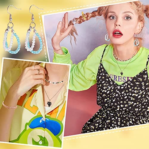 PH PandaHall 1800~2160pcs Perles en Verre Facette Electroplate, Couleurs Mixtes, 3x2mm, Trou: 1mm