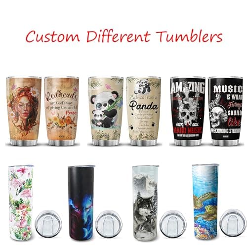 hadefa Tasse à eau personnalisée à faire soi-même avec images, texte, nom, logo, photo, tasse créative pour papa, maman, petit ami, petite amie, cadeau d'anniversaire 591 ml, Coca-cb01