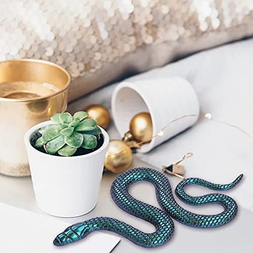 AFUNTA Lot de 2 moules en silicone forme serpent pour boucles d'oreilles résine époxy