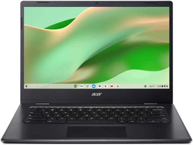 ACER Chromebook 314 CBOA314-1H-C8XY, Ordinateur Portable 14'' Full HD, PC Portable (Intel Celeron N4500, RAM 4Go, 128Go eMMC, Intel UHD Graphics, Chrome OS), Laptop noir, Clavier AZERTY