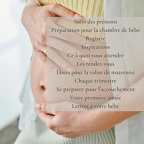 Journal de Grossesse à Offrir - Livre Grossesse de Luxe pour Futures Mamans – Carnet de Grossesse comprend Calendrier, Scrapbook, Check-list, Organisateur et Livre de Naissance Souvenirs (Animaux)
